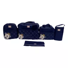 Kit Bolsas Maternidade Térmicas 5 (cinco) Peças Masculino