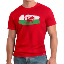 Camiseta Blusa País De Gales Wales 