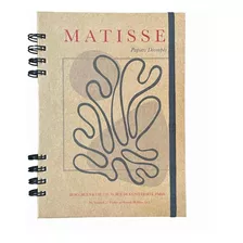 Cuaderno Tapa Dura Forrada,(hojas Lisas) Henri Matisse 
