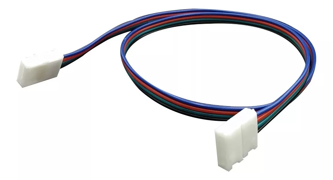 Conector Flexible Rgb Para Tiras Smd 5050 Con Cable De 50cm