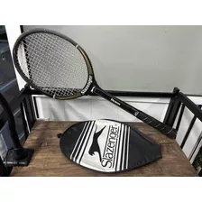 Raqueta De Tenis De Madera Slazenger Demon Vintage