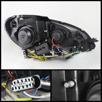 Black 2012-2014 Mercedes Benz W204 C-class Led Signal Dr Dtm Foto 3