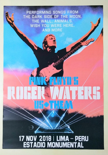 Poster Rock Roger Waters Pink Floyd 