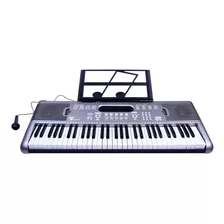 Teclado Musical Profissional Iniciante 61 Teclas Microfone