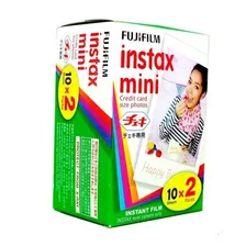 Filme Câmera Instax Mini 9 11 Fuji - 20 Fotos - Original 