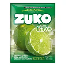 Zuko Polvo Para Bebida Sabor Limón De 13 G Rinde 2 Lt