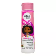 Shampoo S.o.s Cachos Kids Infantil Sem Sal Salon Line 300ml