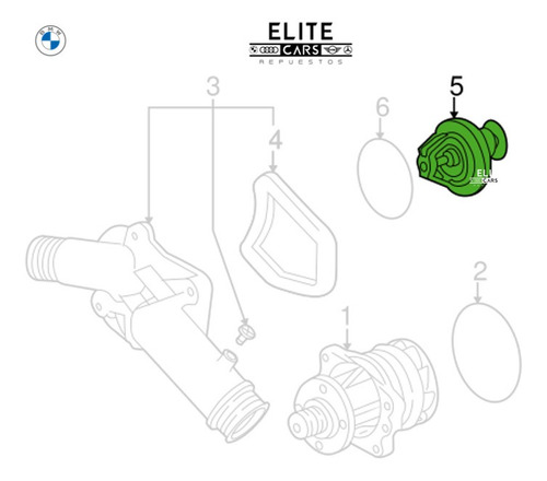 Termostato Bmw E39 528i Repuestos Foto 2
