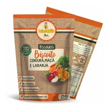 Biscoito Petisco Cachorro Brincalhão Cenoura, Maçã E Laranja