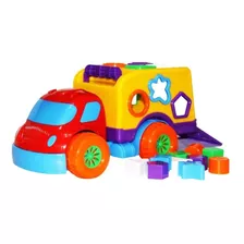 Brinquedo Educativo Pedagogico Carrinho Robustus Divertoys