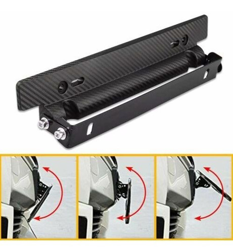 Universal Front Rear Bumper License Plate Holder Mounting Mb Foto 10