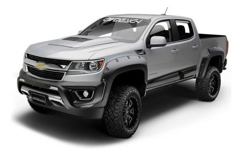 Bumper Delantero Defensa Air Design Chevrolet Colorado 16/18 Foto 5