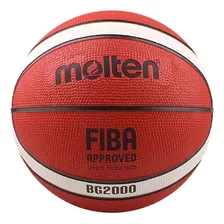 Pelota De Basketball Molten N°5 Bg2000 Basket Fiba Goma