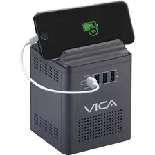 Regulador Vica Connect 800 800 Va / 400 W 4 Contactos 4 Usb Color Negro