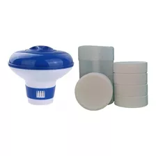 Dispensador De Cloro Para Piscina + Tabletas De Cloro