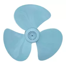 Hélice Ventilador Mallory 30cm 3 Pás Azul Clara