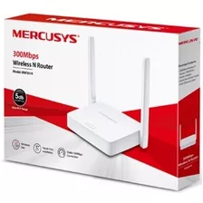 Router Tp-link Mercusys Mw301r 300mbps/802.11n/g/b/2 Puertos