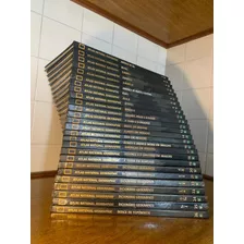 Livro Atlas National Geographic Coleção Completa 26 Volumes