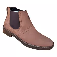 Bota Social Masculina Botina Casual Roça Cidade Campo Sitio