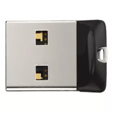 Pendrive Sandisk Cruzer Fit 64gb 2.0 Preto