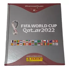 Album Prata Capa Dura Copa Do Mundo Qatar 2022 Panini