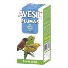 Avesil Plumas - 30ml - Suplem. Vitam. Para Aves Ornamentais