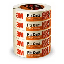 6 Rolos Fita Crepe Uso Geral 3m 101la 24mmx50m Nova Fórmula 