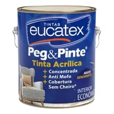 Eucatex Látex Acrílico Peg & Pinte Anti Mofo 3,6l Cores.