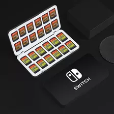 Estuche Almacenamiento 24 Juegos Nintendo Switch Oled Funda