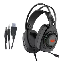 Audifono Monster Gamer Auricular Microfono Rgb N5 Lite 3.5mm