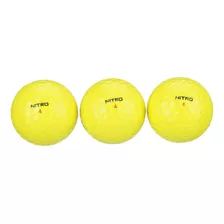 Pelotas De Golf Amarilla Pack De 12 Ideal Para Practica