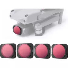 Kit 4 Filtros Nd4+nd8+nd16+nd32 Para Drone Dji Mavic Air 2s