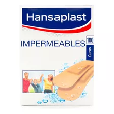 Curas Hansaplast Impermeables 100 Unidades