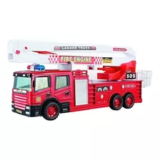 Camion Bomberos Friccion En Bolsa 0520 Flaber 