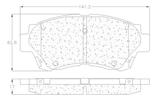 Balata Grc Delantera Lexus Sc300 1992-1998 Foto 2