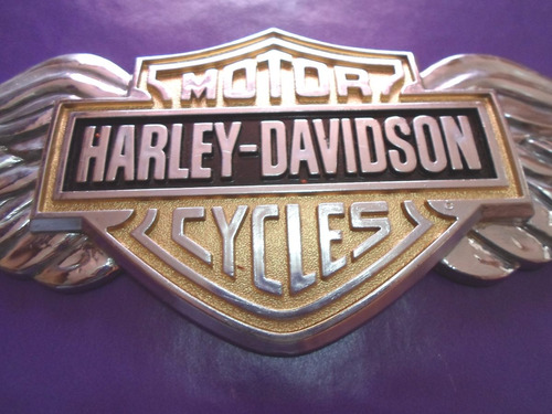 Emblema Harley Davidson Lobo Alas Ford Universal Camioneta Foto 4