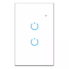 Interruptor Inteligente Wifi Universal Blanco Alexa 2 Bandas