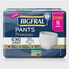 Roupa Íntima Bigfral Derma Plus G/xg X 16 Unidades