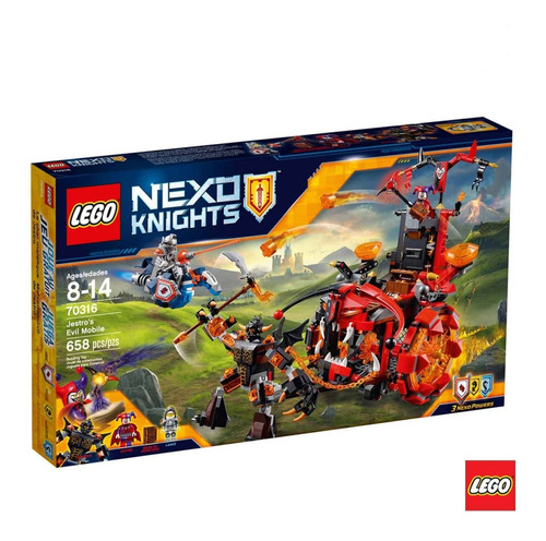 70316 - Lego Nexo Knights - O Terrivel Carro Do Jestro