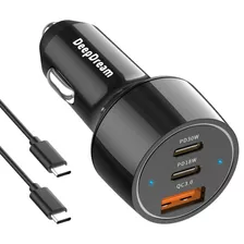 Usb C Car Charger 48w, Deepdream Car Charger Adapter Fast Ch