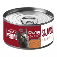 Chunky Delicat Salmón X4 Latas 156 Gr 