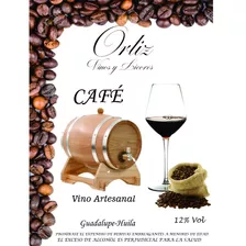 Vino De Café Artesanal 500 Ml - mL a $50
