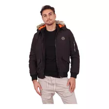 Campera Bomber Con Peluche En Capucha Art 6102