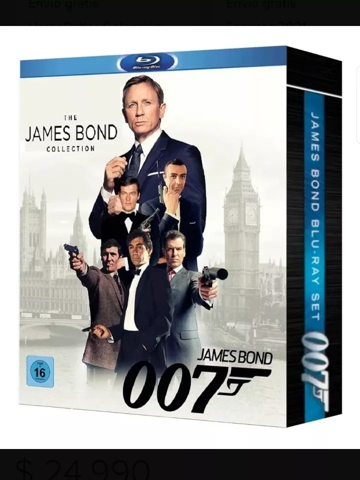 James Bond Saga Completa Bluray