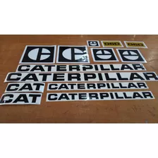 Kit Faixa Adesivos Trator Esteira Caterpillar D6d