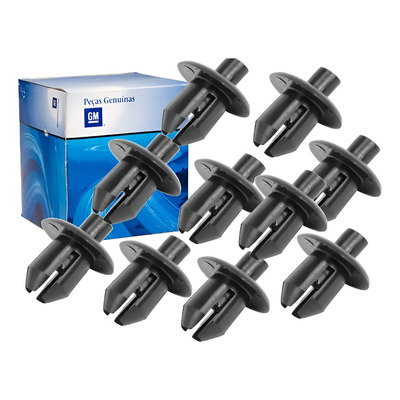 11 Rebites Presilhas Parabarro Astra Corsa Vectra S10 Preto 90087290
