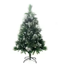 Arbol De Navidad Aleman Semi Nevado Premium 1.50 Mts - New