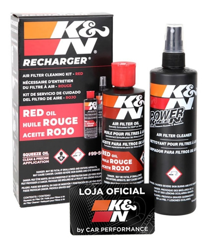 K&n Squeeze Kit Limpeza Filtro De Ar K&n 99-5050