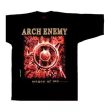 Arch Enemy Wages Of Sin Polo Talla Medium [rockoutlet]