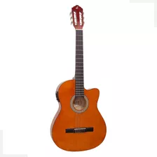 Violão Giannini Eletroacústico Náilon Natural Nf-14 Ceq (n)